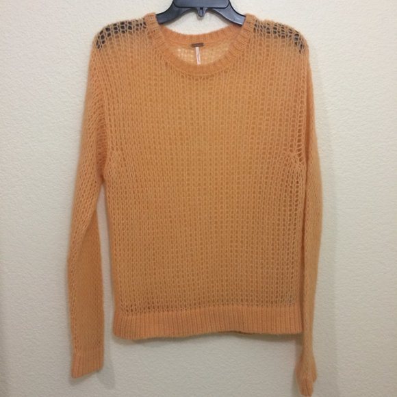 Free People Womens Small Lightweight Sweater Holey - Picture 3 of 11